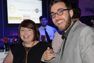 Pictured (LtoR) Leah Huete, L. Hewitt Photography owner/photographer; and Marc Huete, DC area information security officer