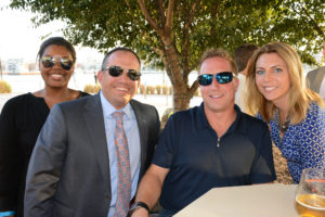 Pictured (LtoR) Roberta King, Fidelity Investments branch service manager; Michael Pizzitola, Fidelity Investments vice president/branch manager; Christopher Daniell, Simpson of Maryland estimator; and Brittany Chucker, Canon account executive