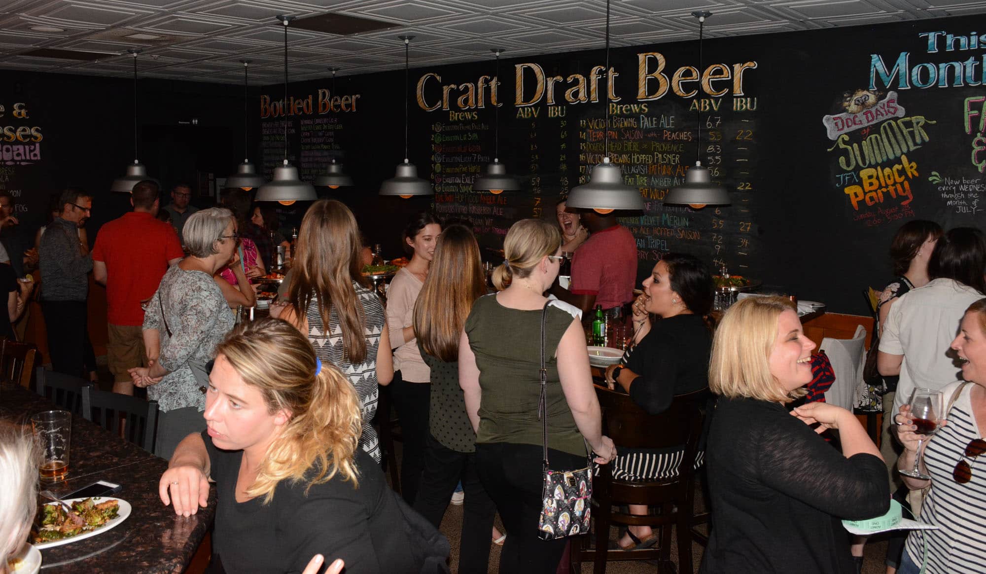 A packed house at Birroteca