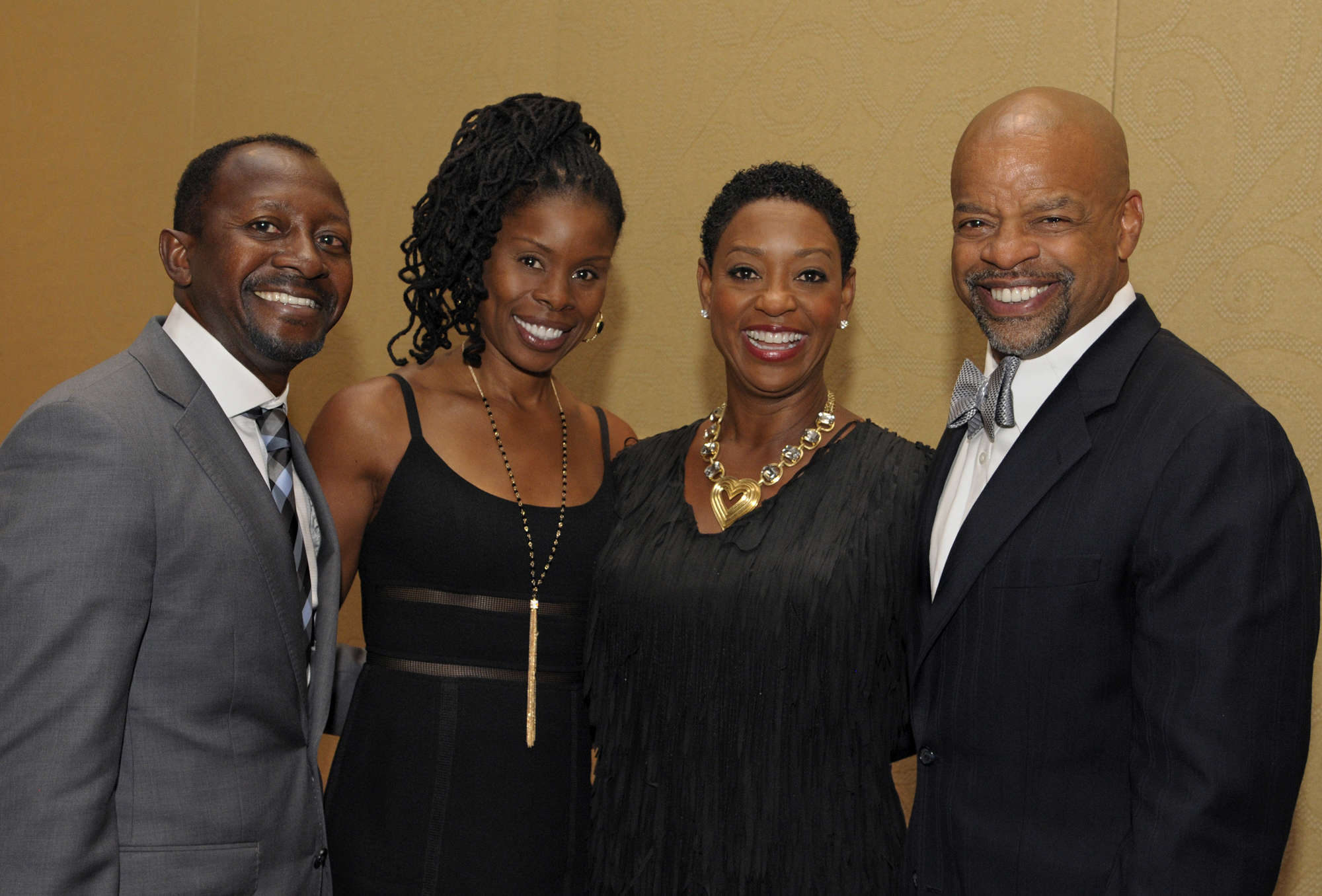 Pictured (LtoR) Ken Ravenell; Kay Ravenell; Gloria Mayfield Banks; and Ken Banks (Photo by Studio Z Photography, courtesy Dyslexia Tutoring Program)