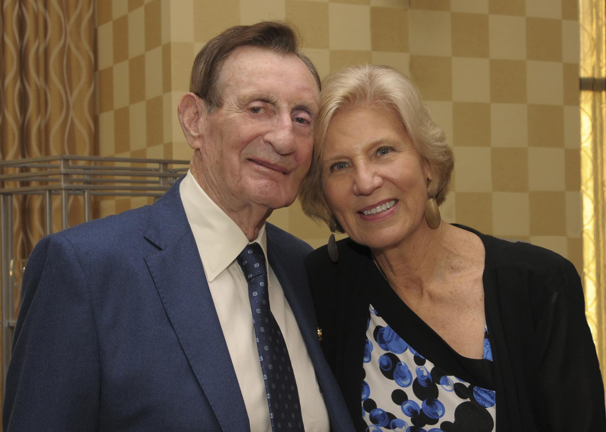 Pictured (LtoR) Lowell Glazer and Ann Fenwick (Photo by Studio Z Photography, courtesy Dyslexia Tutoring Program)
