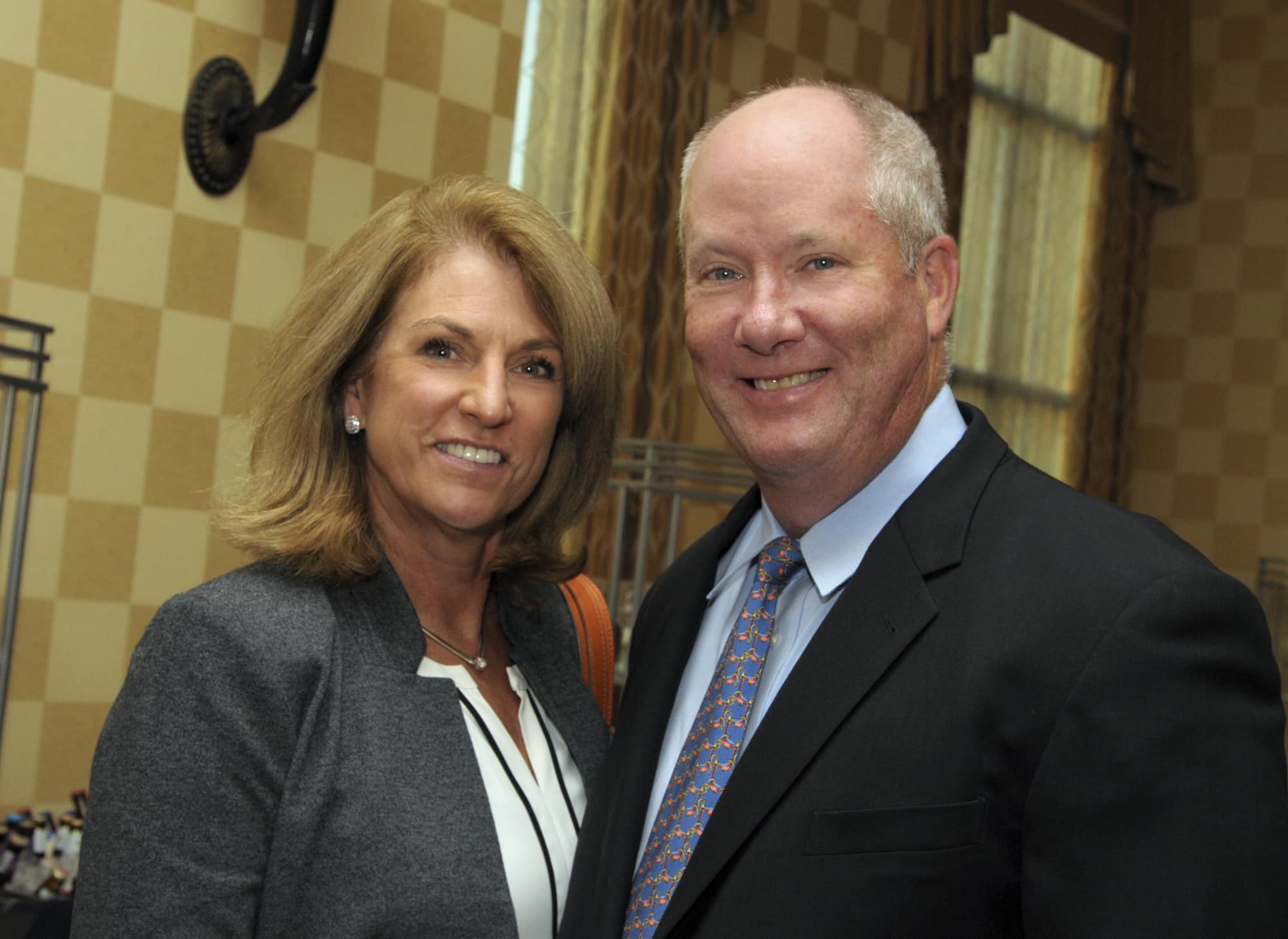 Pictured (LtoR) Colleen Mizera; and Mickey Mizera, DTP board member (Photo by Studio Z Photography, courtesy Dyslexia Tutoring Program)