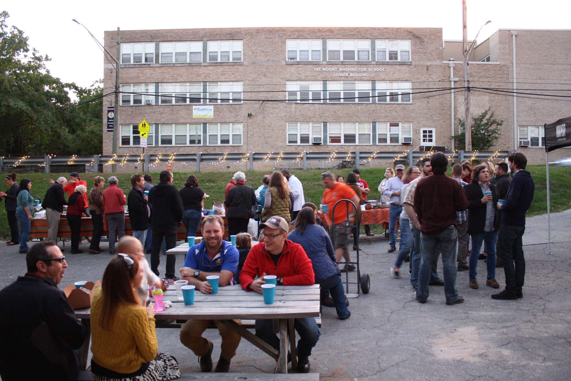 Pot(tery) Party (October 15, 2016) Baltimore Clayworks fans gathered at the Mt. Washington ceramics center to celebrate its 5th annual Autumn Blaze Fire Festival. (Photo courtesy KC Corbett, Clayworks marketing coordinator)