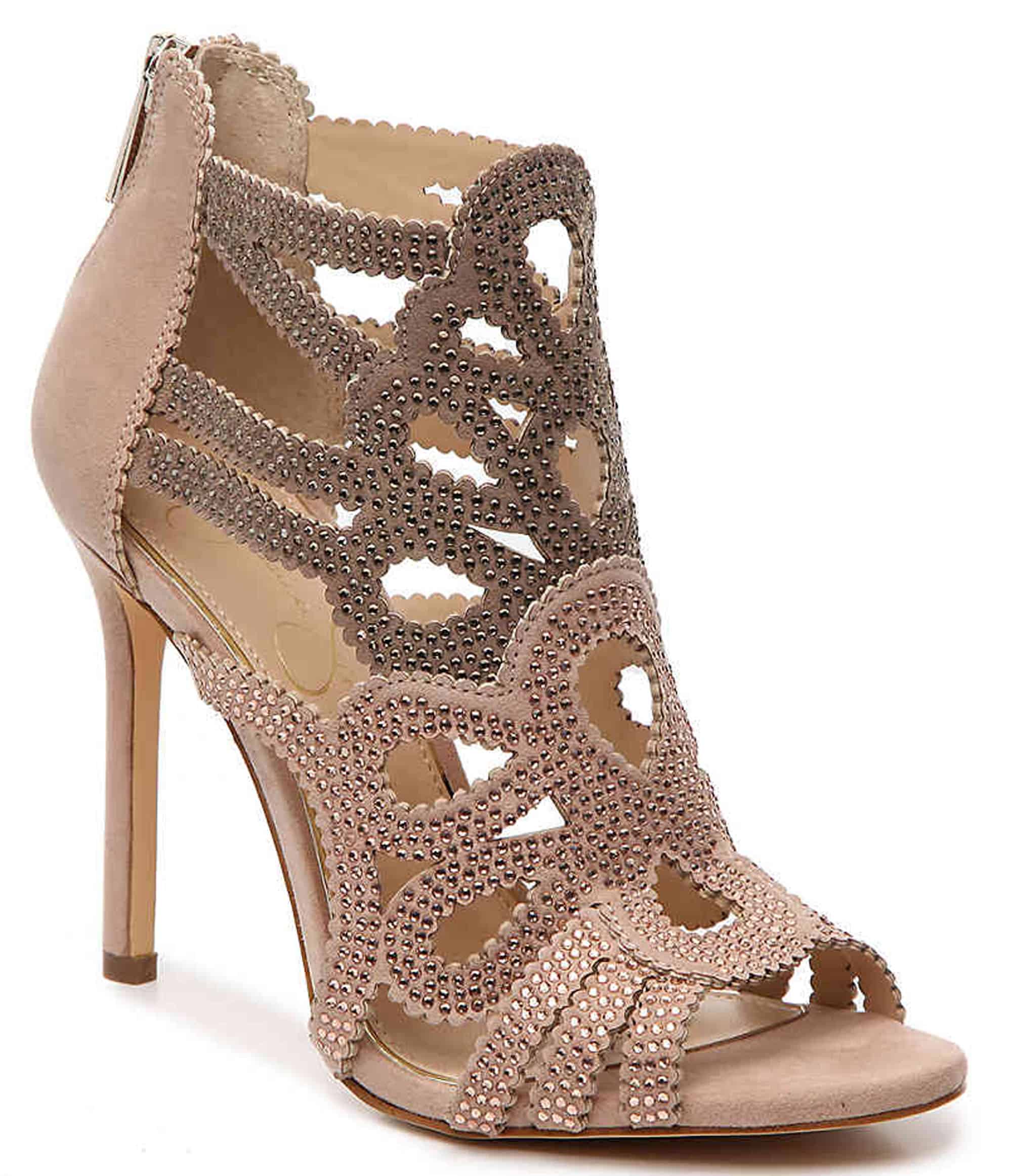 dsw jeweled sandals